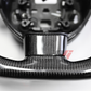 FOR 2005-2012 FORD FOCUS MK2/ST CARBON FIBER & LEATHER STEERING WHEEL