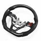FOR 2018-2022 HONDA ACCORD CARBON FIBER & LEATHER STEERING WHEEL