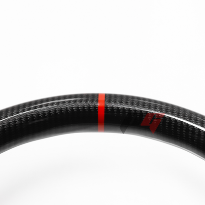 FOR 2013-2020 VOLKSWAGEN GOLF MK7 CARBON FIBER & LEATHER STEERING WHEEL