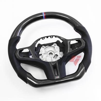 FOR 2019-2023 BMW G20 1-4 SERIES / M2 M3 M4 CARBON FIBER PERFORMANCE STEERING WHEEL