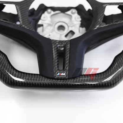 FOR 2019-2023 BMW G20 1-4 SERIES / M2 M3 M4 CARBON FIBER PERFORMANCE STEERING WHEEL