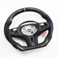 FOR 2019-2023 BMW G30 5-8 SERIES / M5 M8 / X3-X7 CARBON FIBER PERFORMANCE STEERING WHEEL
