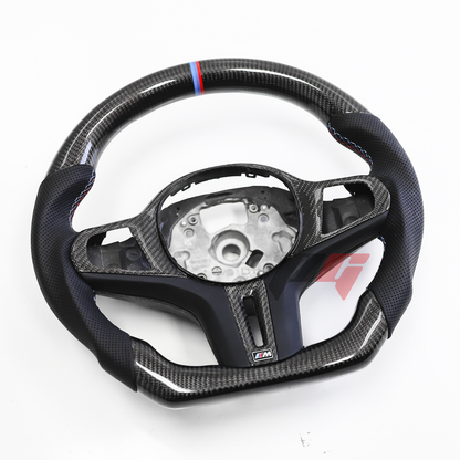 FOR 2019-2023 BMW G30 5-8 SERIES / M5 M8 / X3-X7 CARBON FIBER PERFORMANCE STEERING WHEEL