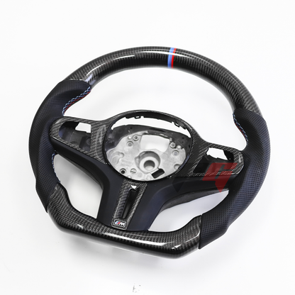 FOR 2019-2023 BMW G30 5-8 SERIES / M5 M8 / X3-X7 CARBON FIBER PERFORMANCE STEERING WHEEL