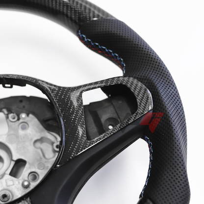 FOR 2019-2023 BMW G30 5-8 SERIES / M5 M8 / X3-X7 CARBON FIBER PERFORMANCE STEERING WHEEL