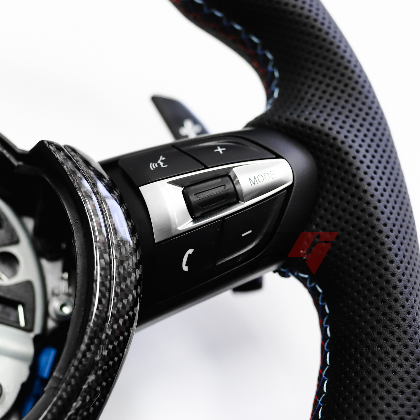 FOR 2012-2018 BMW F10 5 & 6 SERIES CARBON FIBER PERFORMANCE STEERING WHEEL