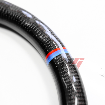 FOR 2012-2018 BMW F10 5 & 6 SERIES CARBON FIBER PERFORMANCE STEERING WHEEL