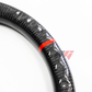 FOR 2018-2023 FORD MUSTANG CARBON FIBER & LEATHER STEERING WHEEL