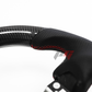 FOR 2009-2020 NISSAN 370Z CARBON FIBER & LEATHER STEERING WHEEL
