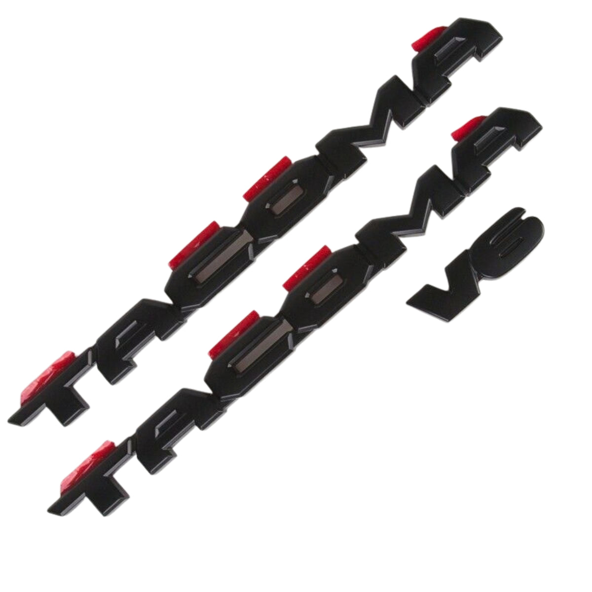 Blackout Door Emblem Overlay Kit for 2016–2023 Toyota Tacoma V6 TRD Off-Road