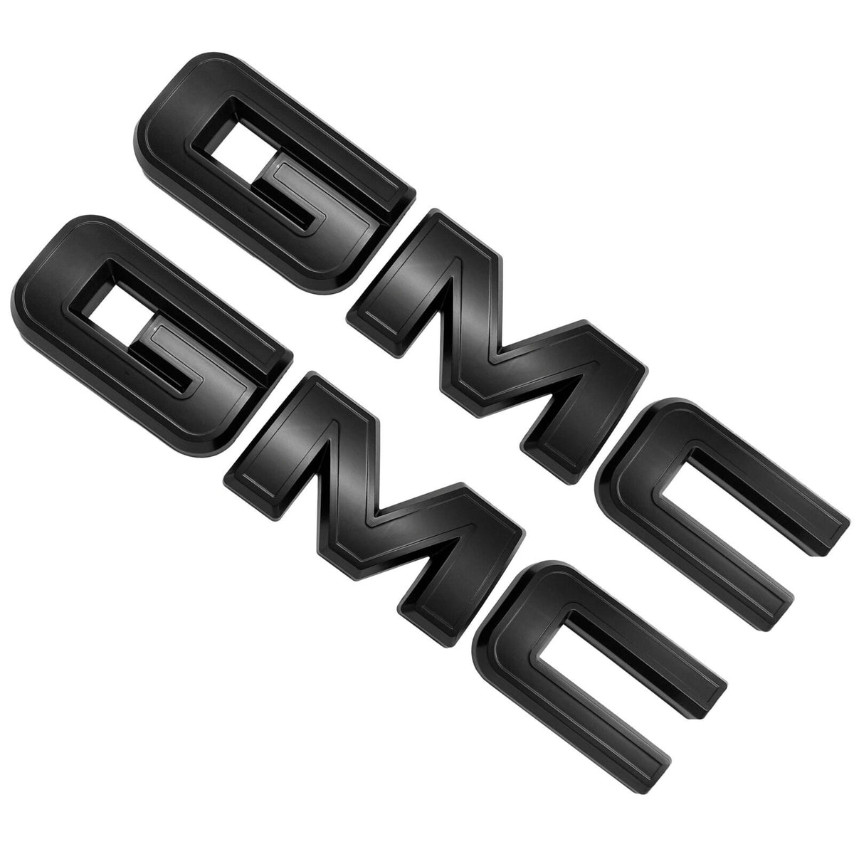 Matte Black Emblem Overlays for 2019–2023 GMC Sierra 1500 2500HD 3500HD