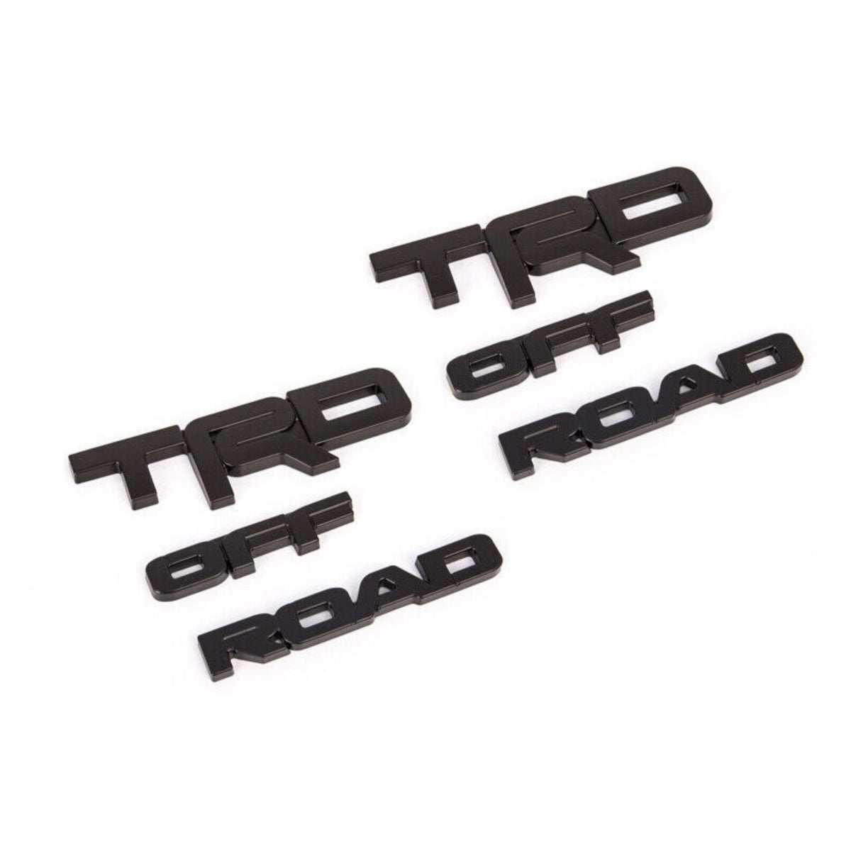 Blackout Emblem 6PCS Overlays for Toyota 4Runner TRD Off-Road