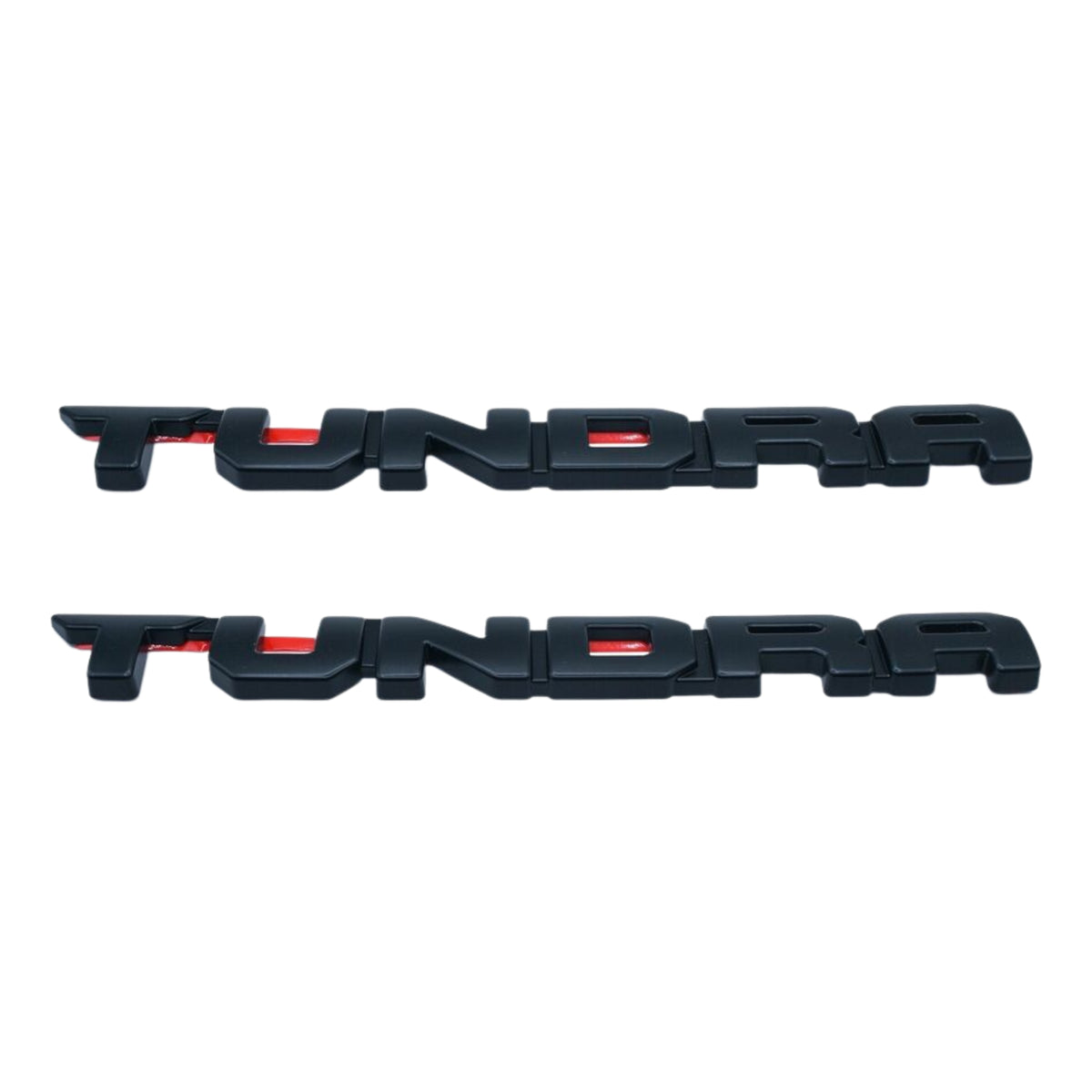 Matte Black Emblem 2PCS Door Overlays for 2014–2024 Toyota Tundra