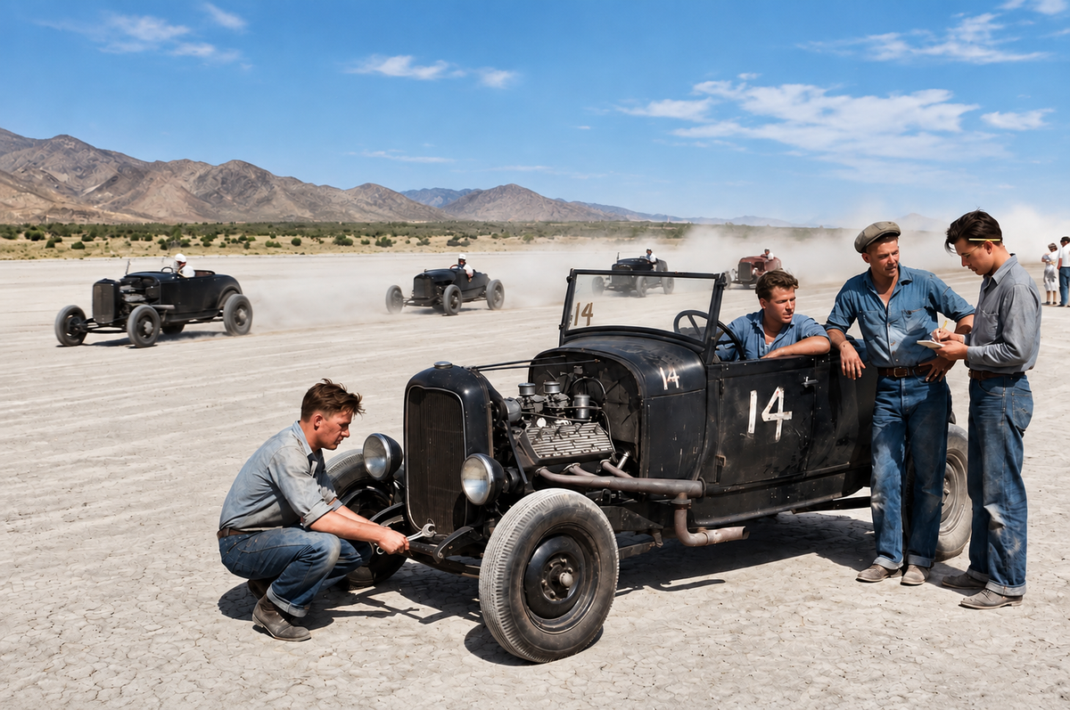 Hot rods and dry lakes