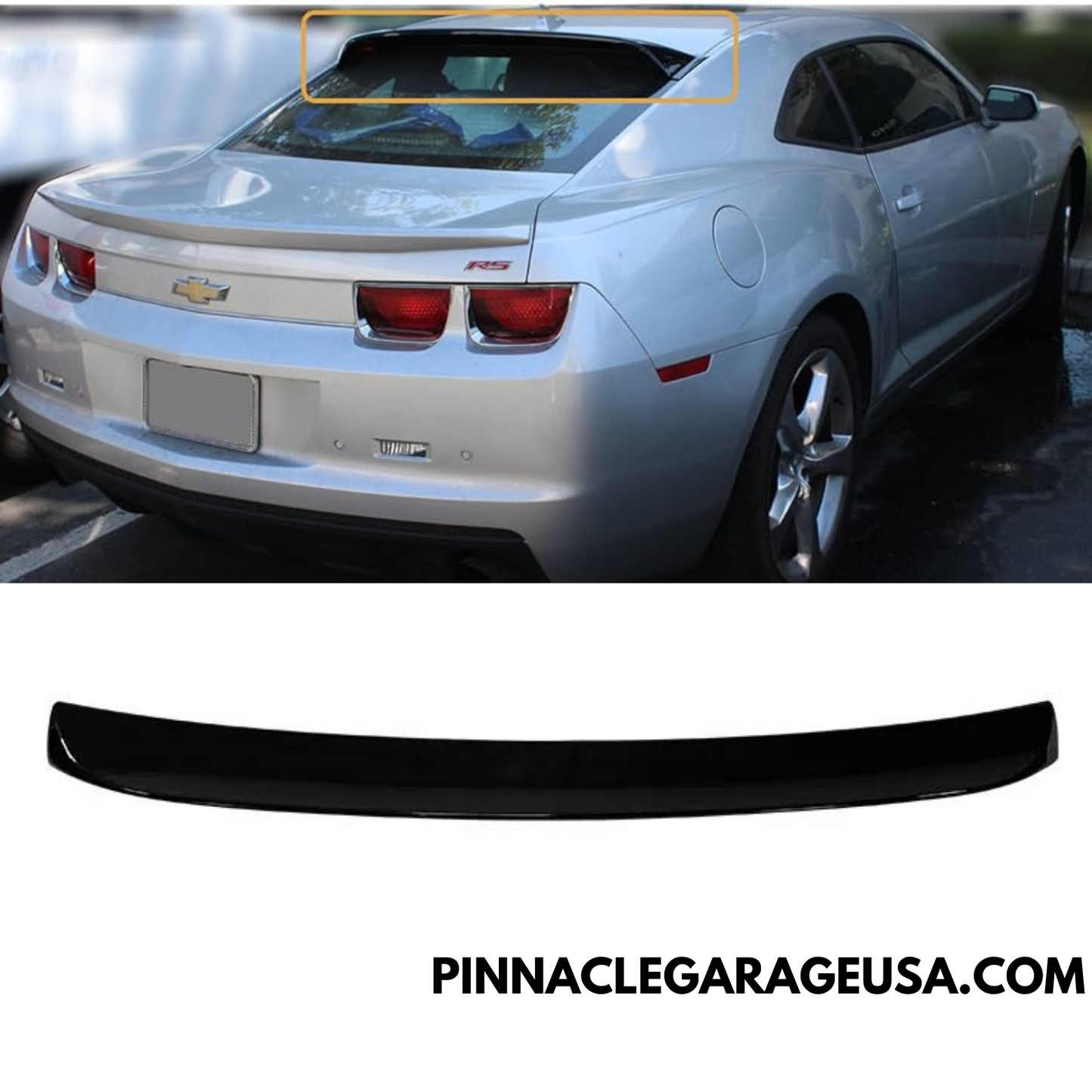 2016-2021 Chevrolet Camaro Rear Window Roof Lip Spoiler