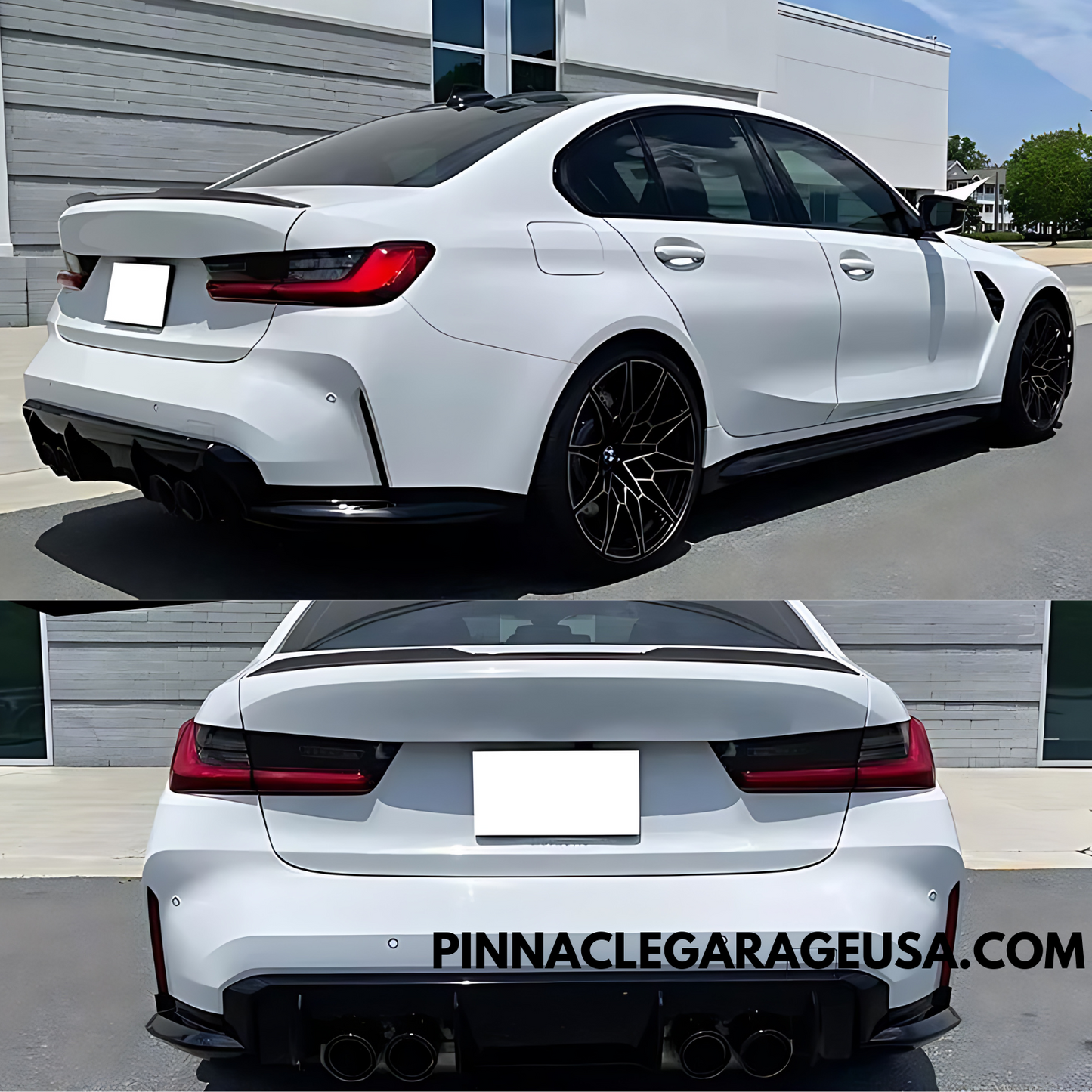 2020-2024 BMW G20 3 Series M3 Style Rear Trunk Spoiler Wing