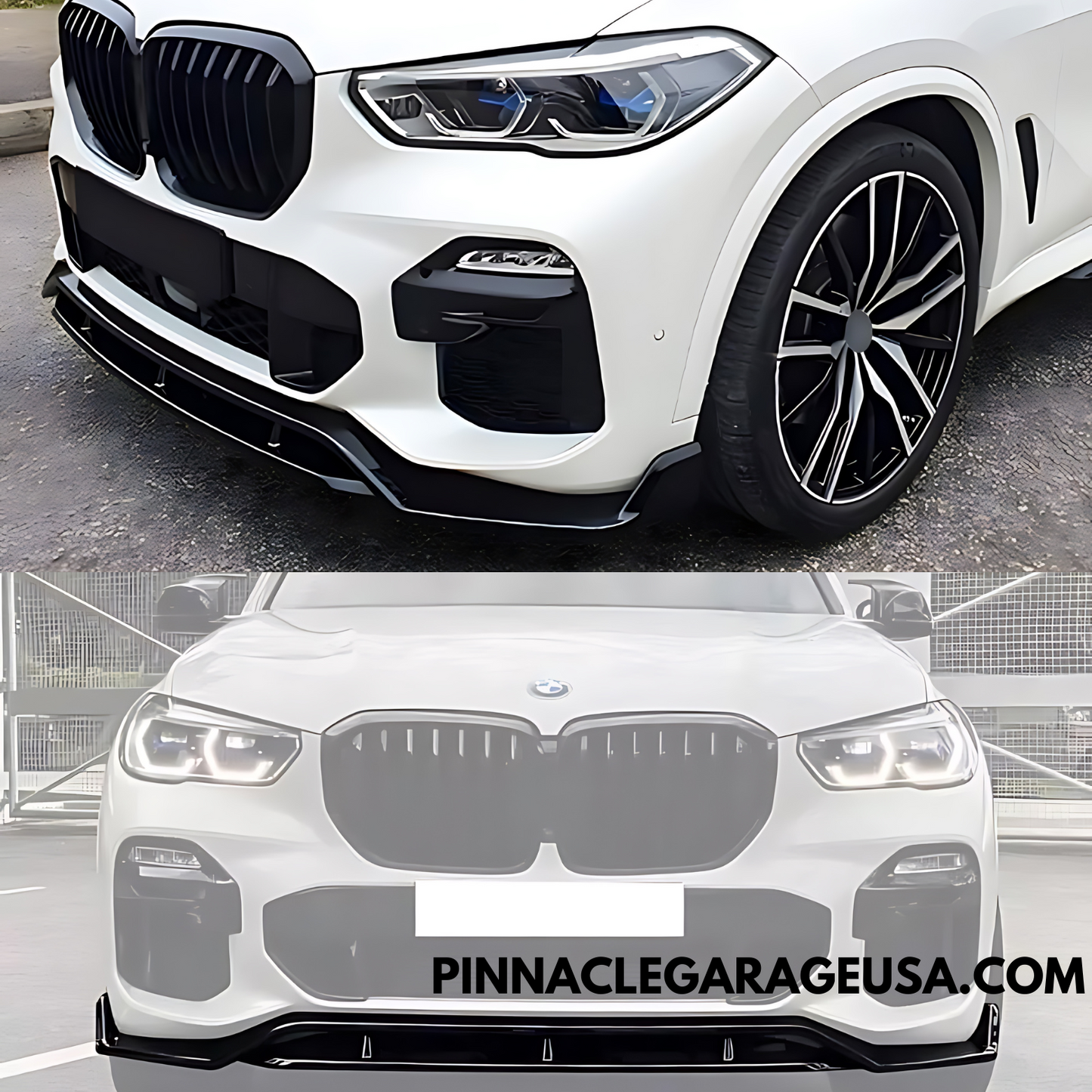 2019-2024 BMW G05 X5 Series M Sport Front Bumper Splitter Lip