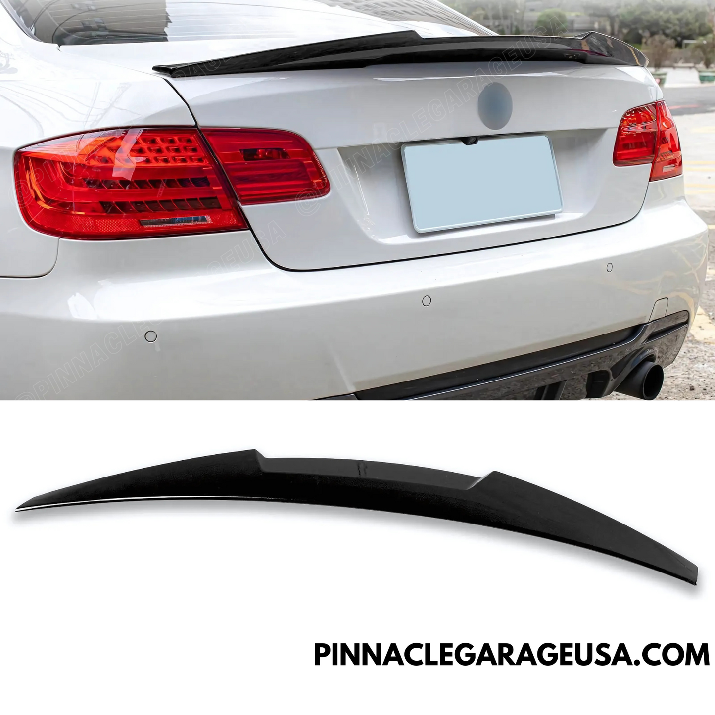 2007-2011 BMW E92 3 Series Coupe Rear M4 Style Trunk Spoiler Wing