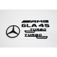 Mercedes-Benz X156 W156 GLA45 AMG Gloss Black Emblem Pack