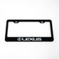 Stainless Steel License Plate Frame Holder Fits For LEXUS