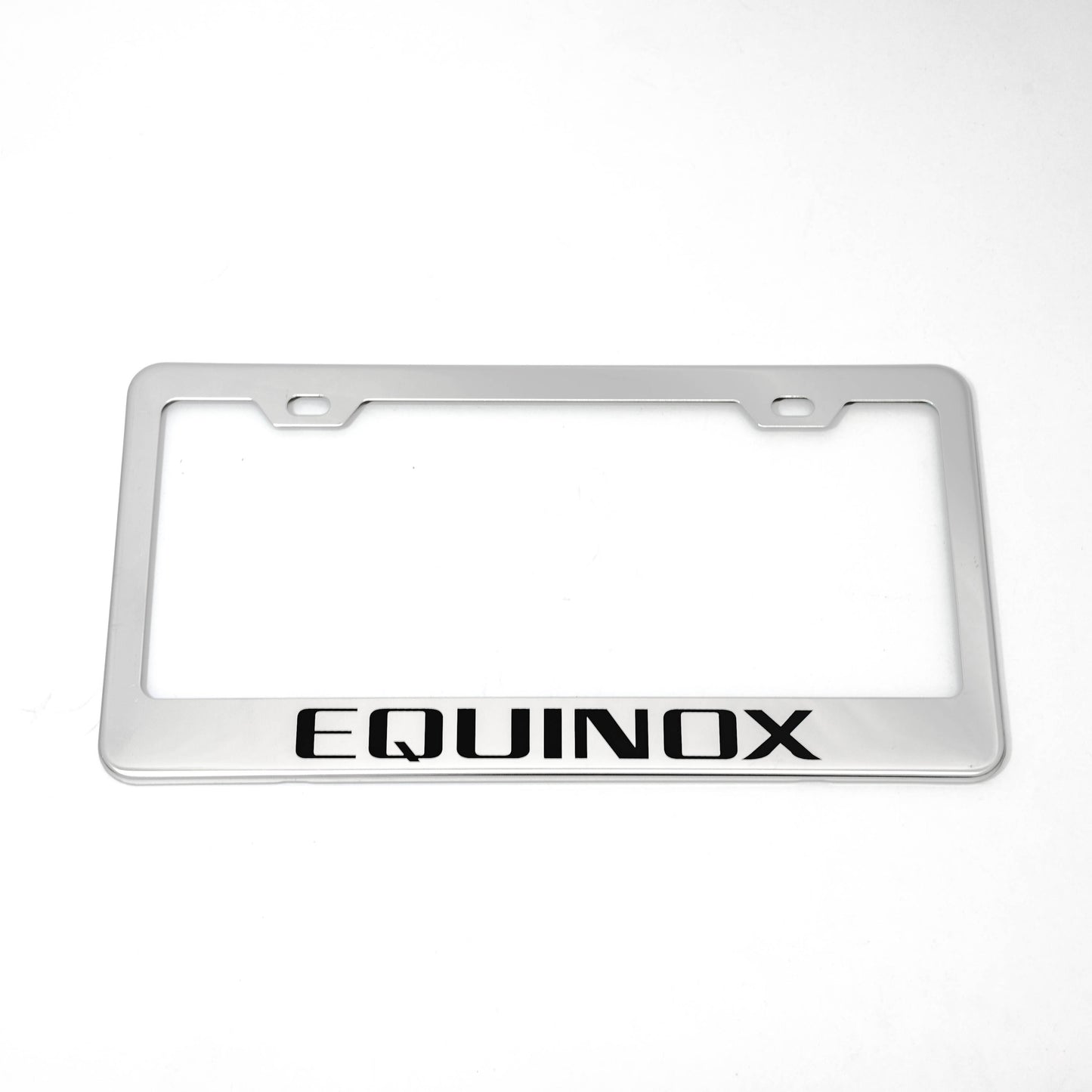 Stainless Steel License Plate Frame Holder Fits For CHEVROLET EQUINOX