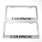 Stainless Steel License Plate Frame Holder Fits For CHEVROLET EQUINOX