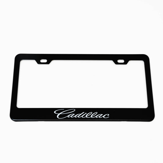 Stainless Steel License Plate Frame Holder Fits For CADILLAC