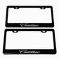 Stainless Steel License Plate Frame Holder Fits For CADILLAC