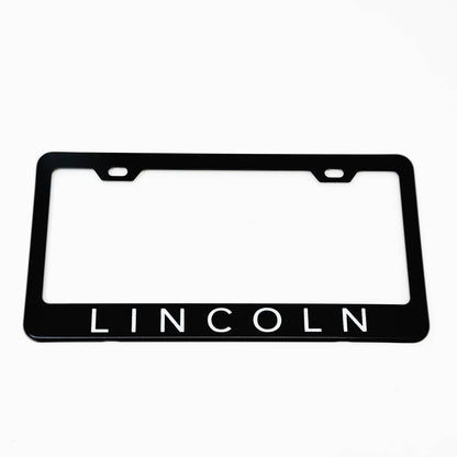 Stainless Steel License Plate Frame Holder Fits For LINCOLN
