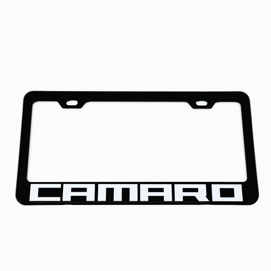 Stainless Steel License Plate Frame Holder Fits For CHEVROLET CAMARO