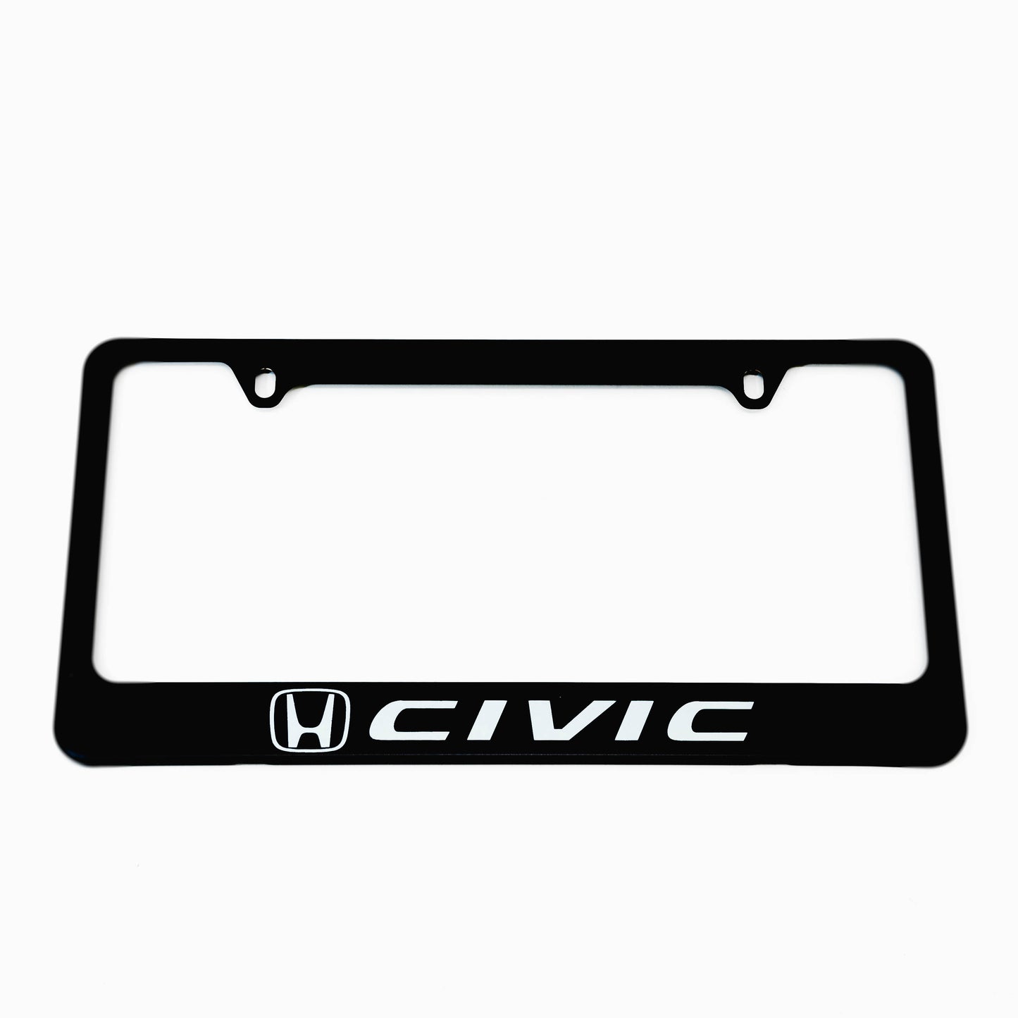 Stainless Steel License Plate Frame Holder Fits For HONDA CIVIC