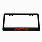 Stainless Steel License Plate Frame Holder Fits For CAMARO RS