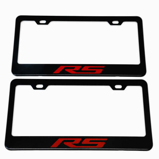 Stainless Steel License Plate Frame Holder Fits For CAMARO RS