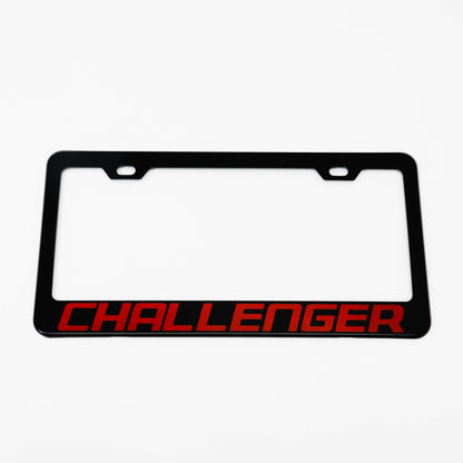 Stainless Steel License Plate Frame Holder Fits For DODGE CHALLENGER