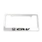 Stainless Steel License Plate Frame Holder Fits For HONDA CR-V