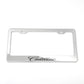 Stainless Steel License Plate Frame Holder Fits For CADILLAC