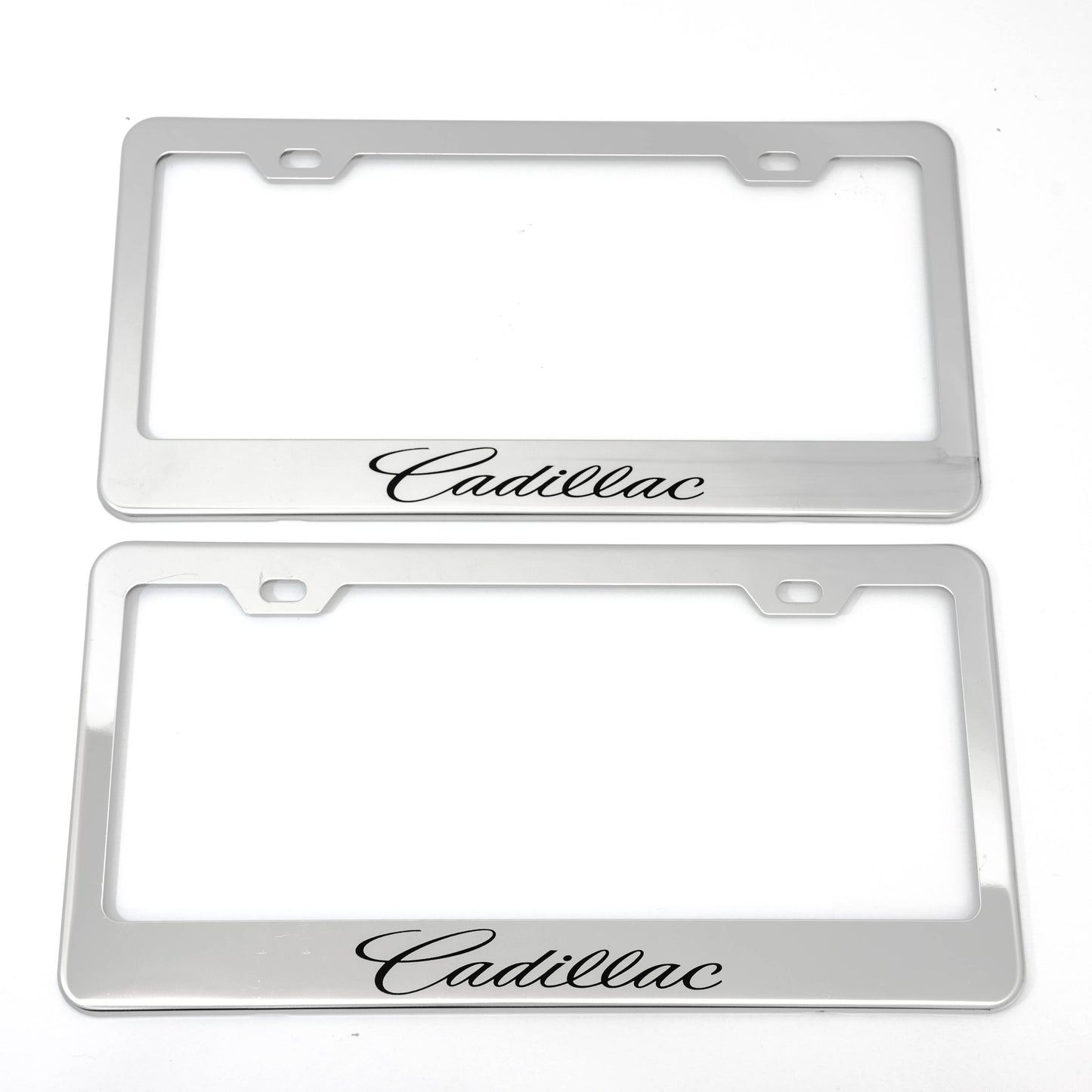 Stainless Steel License Plate Frame Holder Fits For CADILLAC