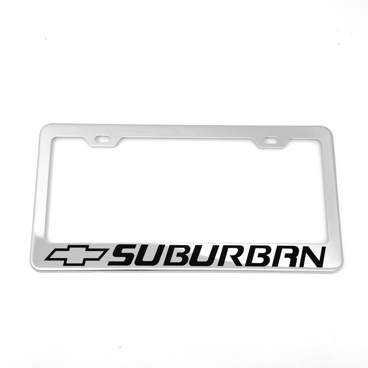 Stainless Steel License Plate Frame Holder Fits For CHEVROLET SUBURBAN