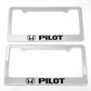 Stainless Steel License Plate Frame Holder Fits For HONDA PILOT