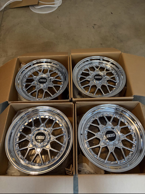 18x9 BBS Style Wheels 5x112/120 Chrome Lip ET25 – BMW / Audi / Mercedes