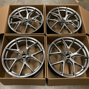 Taylor N. Set of 4 FI-R EVO BBS Hyper Black Diameter: 19x8.5 Offset: 35 PCD: 5x114.3 Center Bore: 73.1