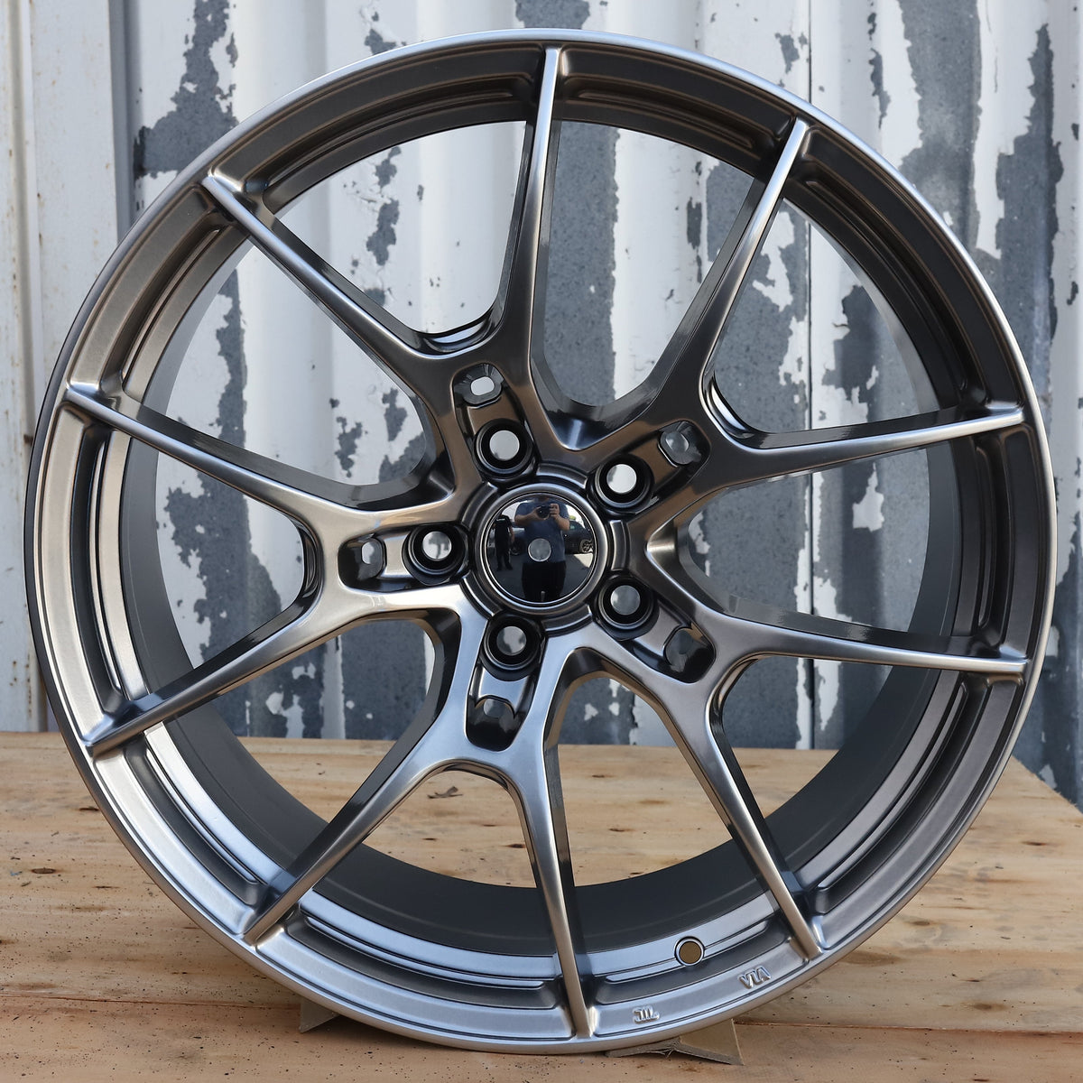 RA-2 | Volk Rays G025 Style Wheels | Hyper Black