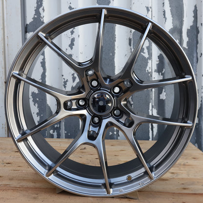 RA-2 | Volk Rays G025 Style Wheels | Hyper Black