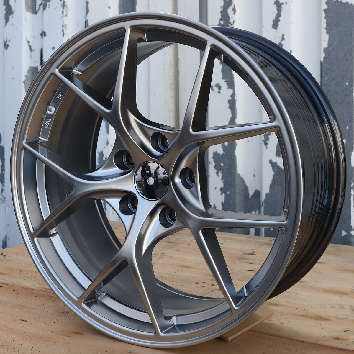 BTS-12 | BBS Style Wheels | Hyper Black