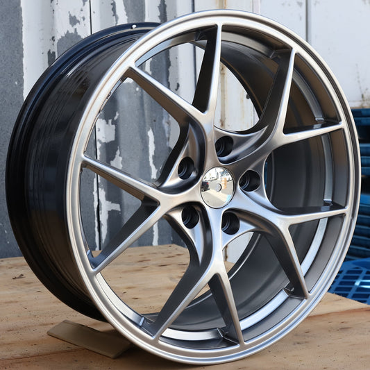 BTS-12 | BBS Style Wheels | Hyper Black