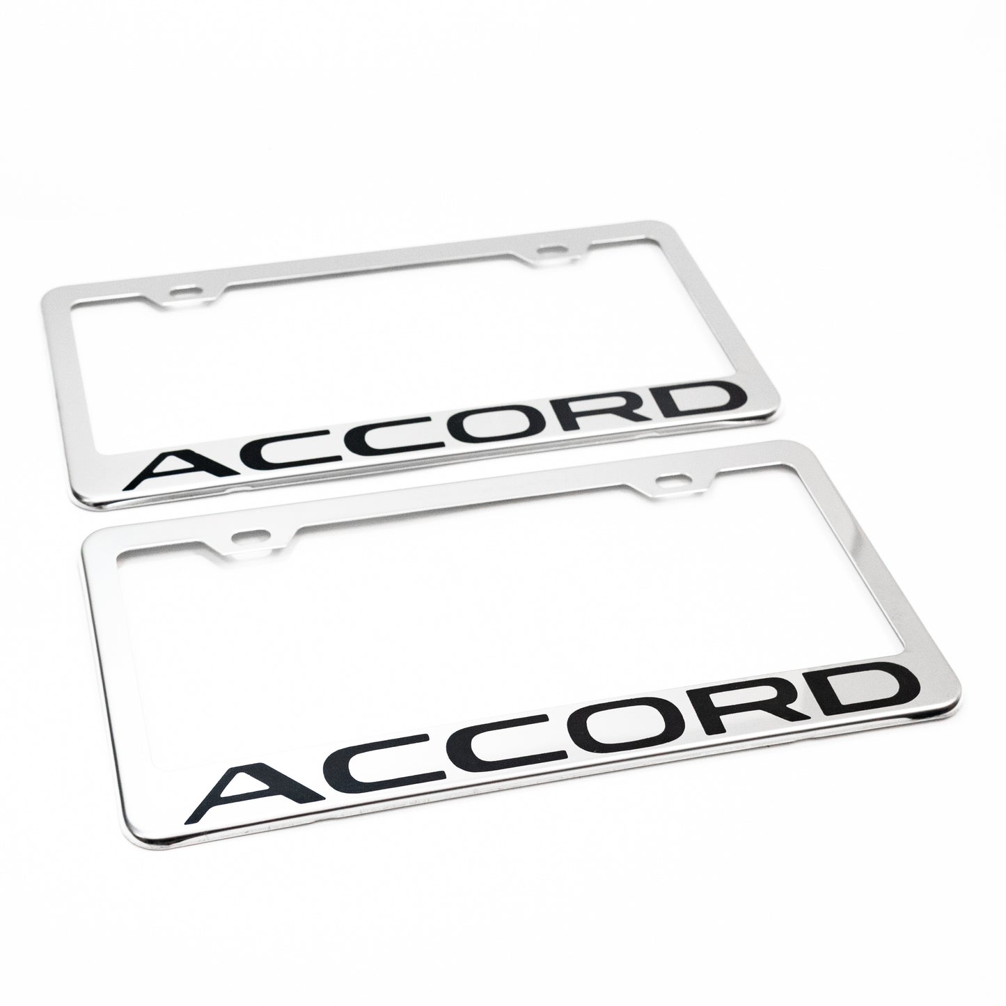 Stainless Steel License Plate Frame Holder Fits For HONDA ACCORD