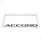 Stainless Steel License Plate Frame Holder Fits For HONDA ACCORD