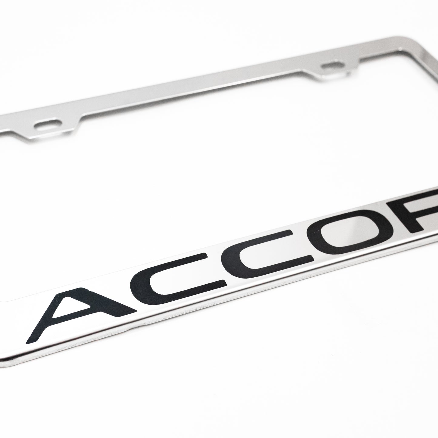 Stainless Steel License Plate Frame Holder Fits For HONDA ACCORD