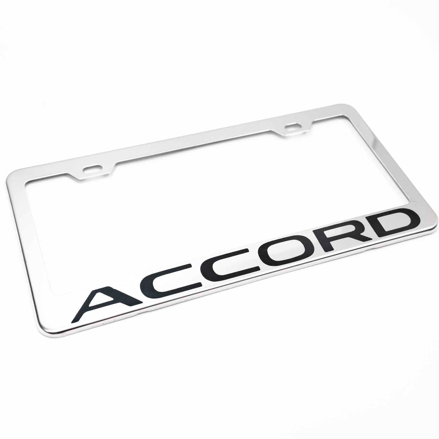 Stainless Steel License Plate Frame Holder Fits For HONDA ACCORD