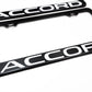 Stainless Steel License Plate Frame Holder Fits For HONDA ACCORD